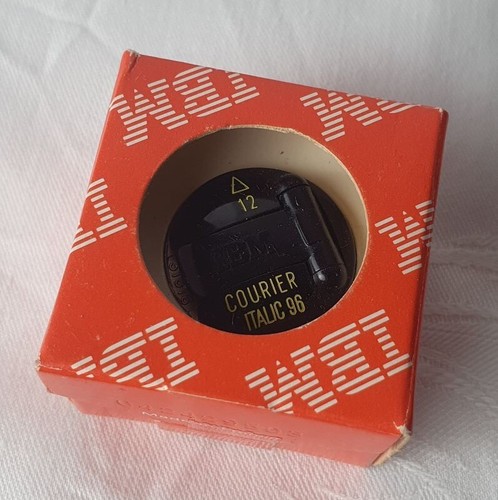 Ibm kugelkopf courier - courier, italic