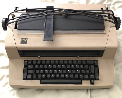 Ibm kugelkopfschreibmaschine - ibm,