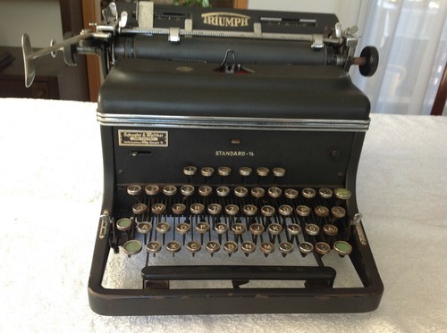 Alte triumph schreibmaschine - alte,