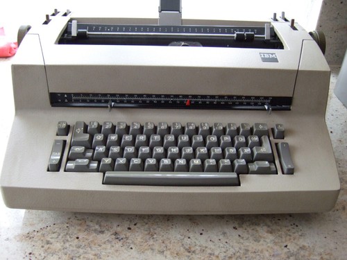 Ibm kugelkopfschreibmaschine - ibm,